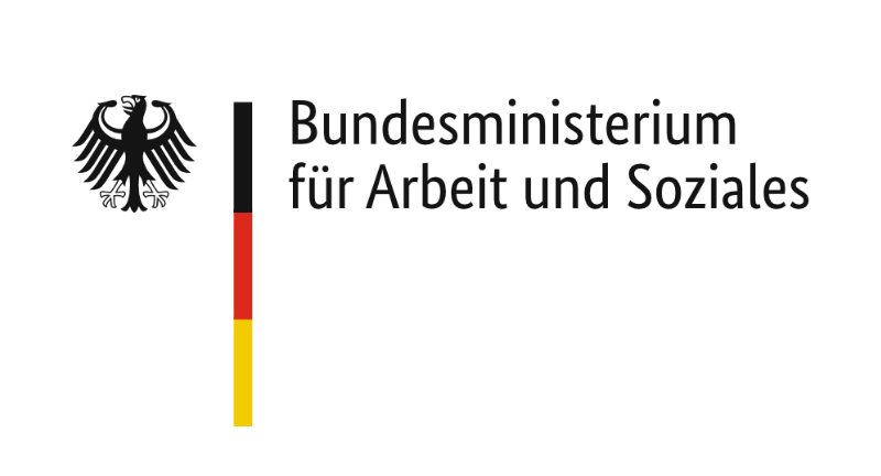 Logo: Bundesministerium für Arbeit und Soziales